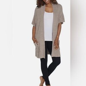 Barefoot Dreams Tan Cardigan